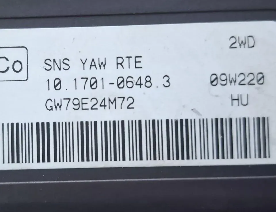 FORD Kuga 1 generation (2008-2013) Accelerationssensor 10170106483 33502459