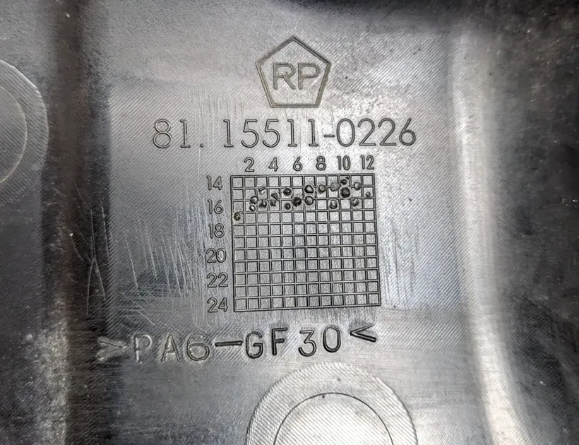 MAN TGX (2007-present) Säkringsbox lock 81155110226 31994606