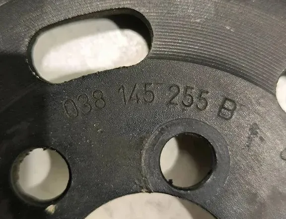 VOLKSWAGEN Sharan 1 generation (1995-2010) Servopumpsremskiva 038145255A,038145255B 33203867