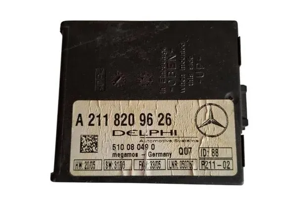 MERCEDES-BENZ E-Class W211/S211 (2002-2009) Larmsignalkontrollenhet A2118209626 33246727