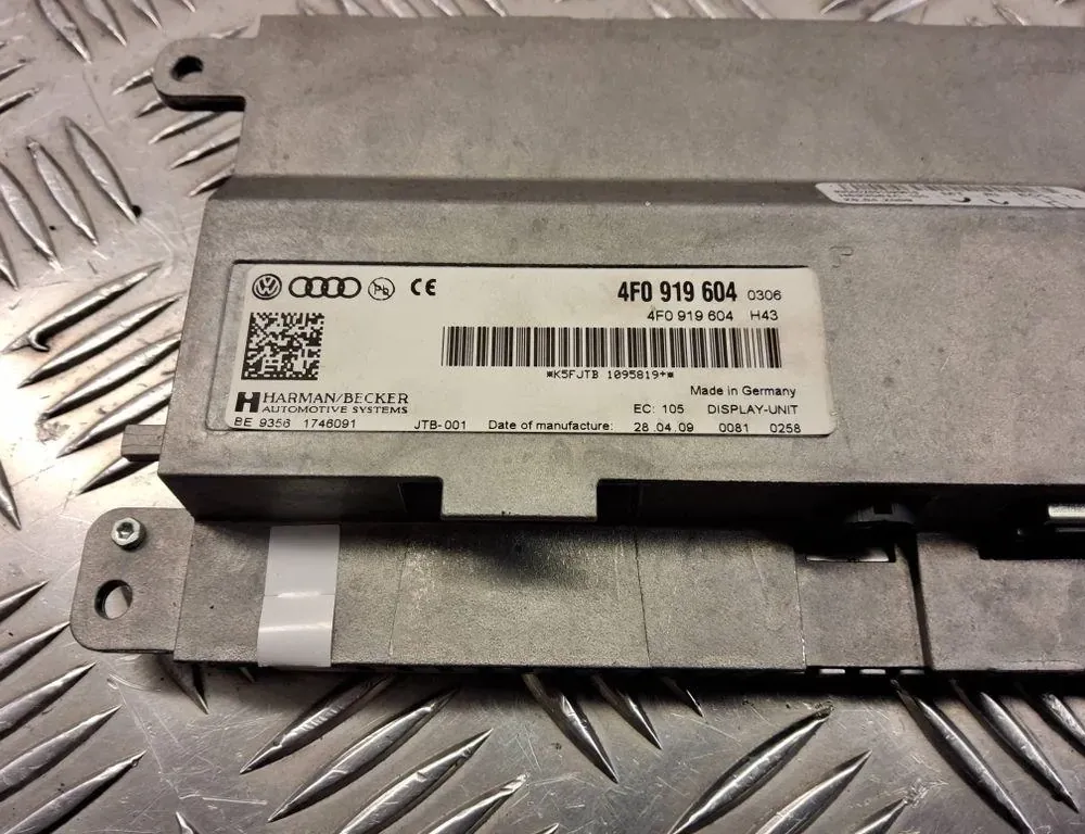 AUDI A5 8T (2007-2016) Navigationsdisplay 4F0919604 33225383