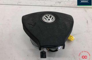 VOLKSWAGEN Golf 5 generation (2003-2009) Krockkudde i ratten 1k0880201cb,1k0880201cb1qb 32986018