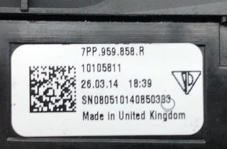 PORSCHE Panamera 970 (2009-2016) Vänster främre dörrfönsterbrytare 7PP959858R 33017959