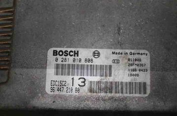 CITROËN C5 1 generation (2001-2008) Motorstyrenhet ECU 0281010808,1940J3,00001940J3,9644721080,9646226880 27657804