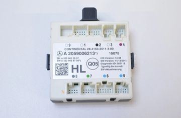 MERCEDES-BENZ C-Class W205/S205/C205 (2014-2023) Styrenhet för vänster bakdörr A2059010507,A2229028708,A2059006213 2249099