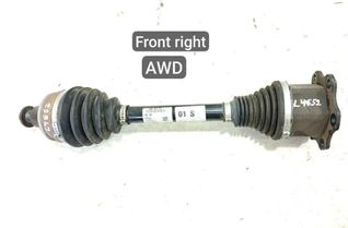 AUDI e-tron 1 generation (2018-2024) Fram Höger Drivaxel 4KE407271 31879876