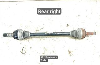 PORSCHE Panamera 971 (2016-2020) Bakre höger drivaxel 971501201G 32800208