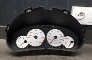 PEUGEOT 206 1 generation (1998-2009) Navigationsdisplay 9651740280 30165896