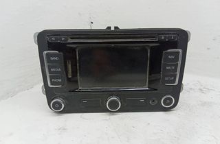 VOLKSWAGEN Beetle 3 generation (2012-2020) Musikspelare med GPS 1K0035274F 27718036