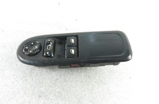 PEUGEOT 308 T7 (2007-2015) Vänster främre dörrfönsterbrytare 96565186XT 28344176