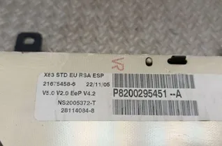 RENAULT Trafic 2 generation (2001-2015) Hastighetsmätare P8200295451A,216754586 33257969