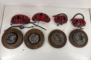 PORSCHE Cayenne 958 (2010-2018) Bromssystemsats Bromsok och skivor 7P5615403AE 34987034