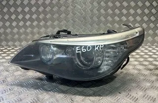 BMW 5 Series E60/E61 (2003-2010) Fram vänster strålkastare 7044673 34985254