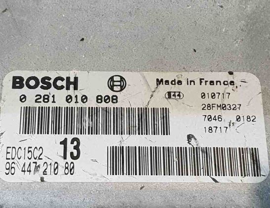 CITROËN C5 1 generation (2001-2008) Motorstyrenhet ECU 0281010808,NMZ4745 11316537