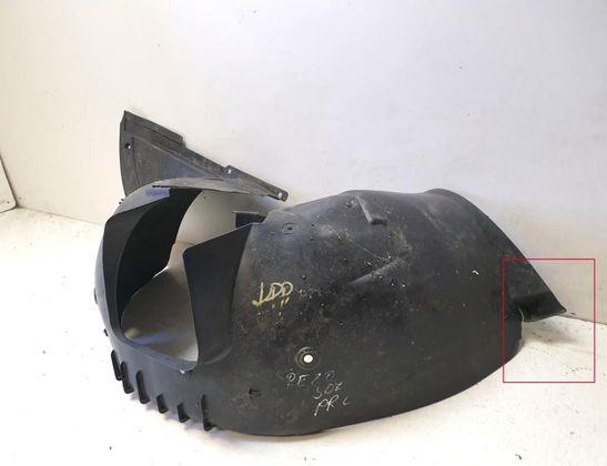 PEUGEOT 307 1 generation (2001-2008) Främre Vänster Inner Arch Liner 9644876080 32819725