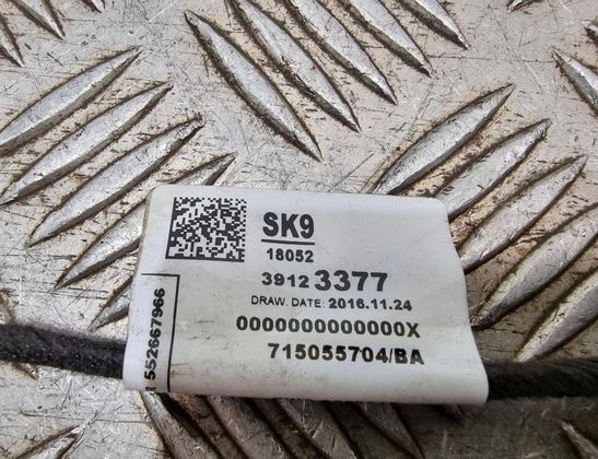 OPEL Corsa D (2006-2020) Kablar till höger bakdörr 39123377,715055704,0000000000000X 32951577