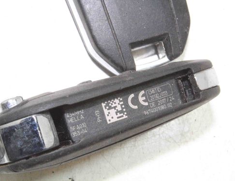 PEUGEOT 208 Peugeot 208 (2012-2015) Tändningsnyckel 9674001080 23992309