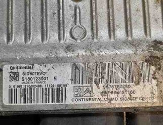 PEUGEOT 508 1 generation (2010-2020) Motorstyrenhet ECU S180123001E,9666681180 31937242