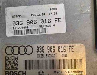 AUDI A4 B8/8K (2011-2016) Motorstyrenhet ECU 03G906016FE,0281012127 31937595