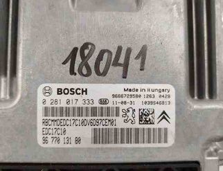 CITROËN C3 Picasso 1 generation (2008-2016) Motorstyrenhet ECU 9677013180 31937985