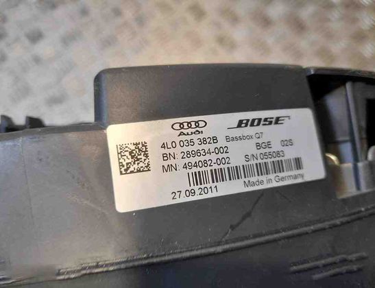 AUDI Q7 4L (2005-2015) Subwoofer 4L0035382B 15362520