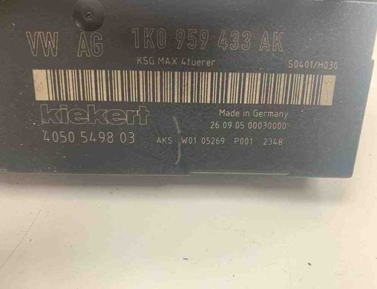 VOLKSWAGEN Touran 1 generation (2003-2015) Komfortkontrollenhet 1K0959433AK 31245613