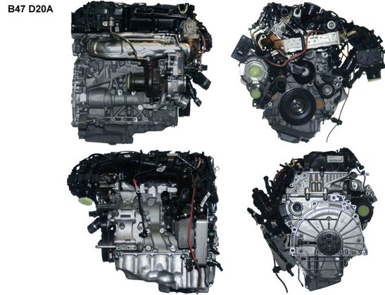 BMW 5 Series F10/F11 (2009-2017) Motor B47D20A 21398562