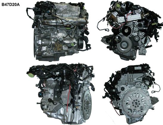 BMW 5 Series G30/G31 (2016-2023) Motor B47D20A 21398567