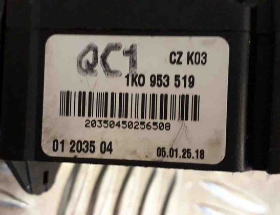 VOLKSWAGEN Caddy 3 generation (2004-2015) Torkarkontroll 1K0953519 31587432