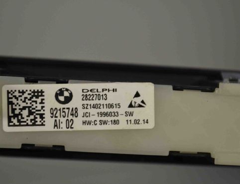 BMW 5 Series F10/F11 (2009-2017) Höger säte kontrollknappar 9215748,61319215808,61319215748,61319163068,9163068,9215808 31878007