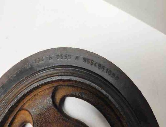 PEUGEOT Partner 2 generation (2008-2023) Vevaxel remskiva 9654961080,E110124A 27328212