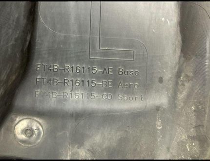 FORD USA Edge 2 generation (2015-2024) Främre Vänster Inner Arch Liner FT4BR16115CD,FT4BR16115BE,FT4BR16115AE 32822377