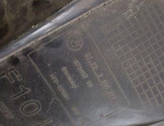 BMW 5 Series F10/F11 (2009-2017) Främre Vänster Inner Arch Liner 51717186727 32966677