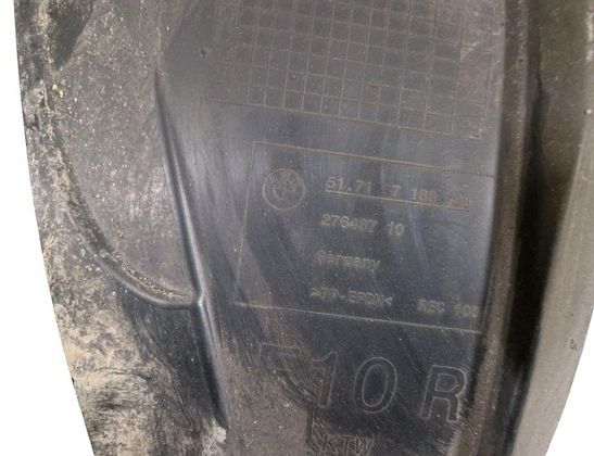 BMW 5 Series F10/F11 (2009-2017) Främre Vänster Inner Arch Liner 51717186727 32966677