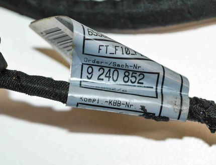 BMW 5 Series F10/F11 (2009-2017) Vänster främre dörrkablar 9240852 14538959