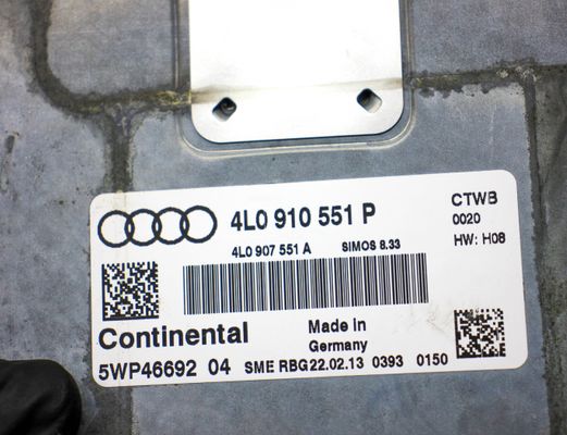 AUDI Q7 4L (2005-2015) Motorstyrenhet ECU 4L0910551P 33016081