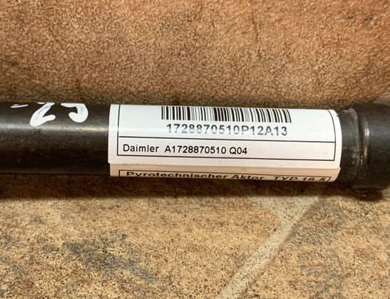 MERCEDES-BENZ SLK-Class R172 (2011-2020) Krockkudde för fotgängare (SRS) A1728870510 32827319