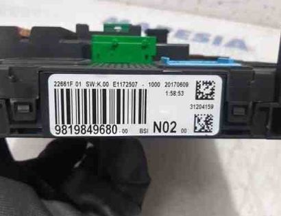 CITROËN C4 Cactus 1 generation (2014-2024) Motorstyrenhet ECU 9800913080,9811545080,9663123380,1613248880,1612139080,9819849680,BSIN0200,1669607580 27655171