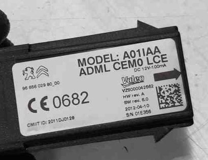 PEUGEOT 508 1 generation (2010-2020) Motorstyrenhet ECU 9666912580,9801695280,9665602980,9664992380,9673759980,9801556080,28333381 27655577