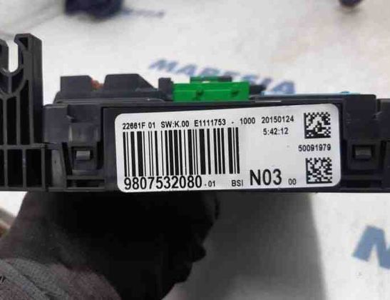 PEUGEOT 2008 1 generation (2013-2020) Motorstyrenhet ECU 9666729580,9663123380,9807532080,0281030548,9808016480,1611785780,BSIN0300,1663365380,1610190380,1677649280 27656067