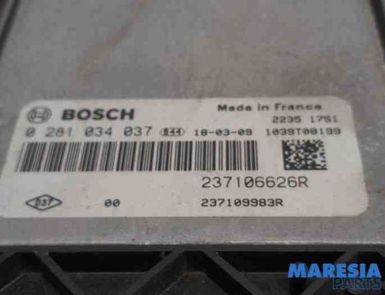RENAULT Trafic 3 generation (2014-2023) Motorstyrenhet ECU 27923841