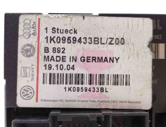 VOLKSWAGEN Touran 1 generation (2003-2015) Komfortkontrollenhet 1K0959433BL 31587315