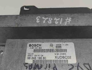 PEUGEOT 306 1 generation (1993-2002) Motorstyrenhet ECU 0281001262 31886194