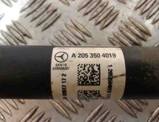 MERCEDES-BENZ C-Class W205/S205/C205 (2014-2023) Bakre höger drivaxel A2053504019 22239831
