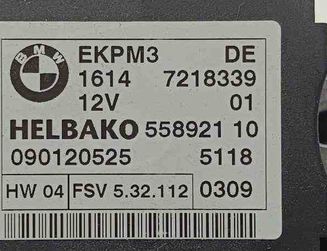 BMW 1 Series E81/E82/E87/E88 (2004-2013) Bränslepumpkontroll 60330949 31899477