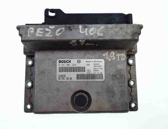 PEUGEOT 406 1 generation (1995-2004) Motorstyrenhet ECU 0281001262,9624519580 24776622