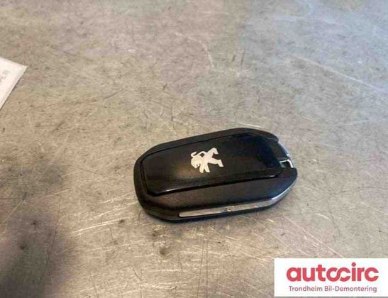 PEUGEOT 308 T9 (2013-2021) Tändningsnyckel 98124195zd 30858399