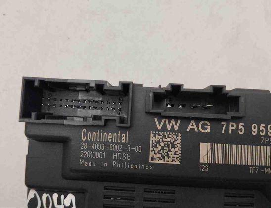 PORSCHE Cayenne 958 (2010-2018) Bootlock kontrollenhet 7P5959107A 25202559