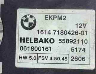 BMW 3 Series E90/E91/E92/E93 (2004-2013) Bränslepumpkontroll 1614718042601,718042601 23945870