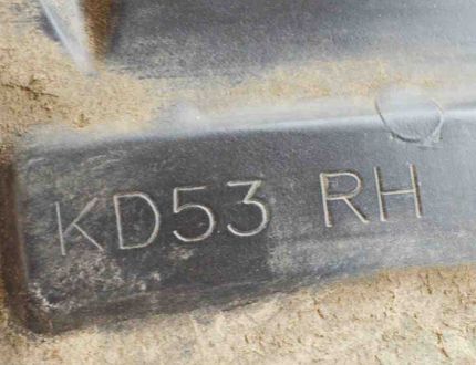 MAZDA CX-5 1 generation (2011-2020) Fram höger Inner Arch Liner K7016,KD53 14356698